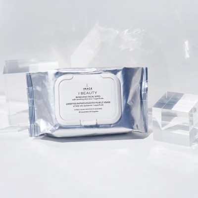 Очищающие салфетки для лица I BEAUTY refreshing facial wipes