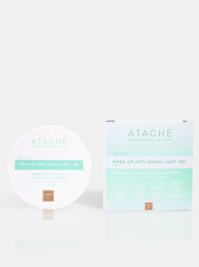 Тональная крем-пудра BE SUN Make Up Anti-aging Light SPF 50+